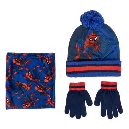 Marvel Spiderman zimní set nákrčník čepice rukavice fotografii produktu