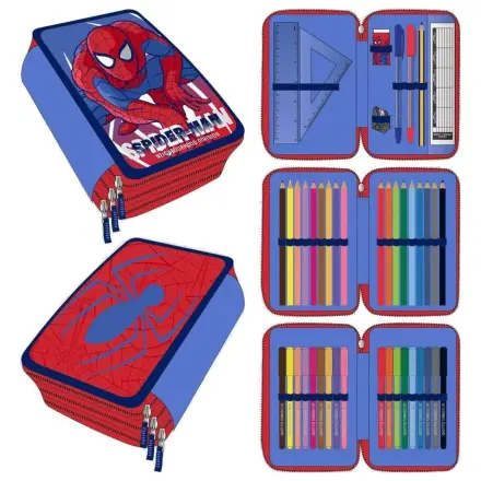 Marvel Spiderman trojitý penál fotografii produktu
