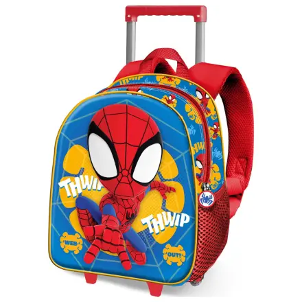 Marvel Spiderman Web Out 3D trolley 31 cm fotografii produktu