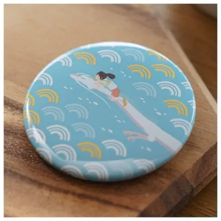 Spirited Away Pin Chihiro a Haku drak 5 cm fotografii produktu