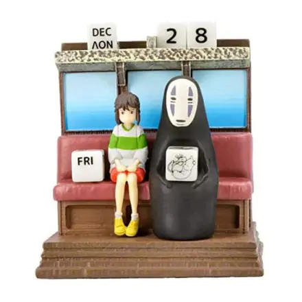 Spirited Away Statue tříkolka Diorama / Calendar Take Unabara Train 11 cm fotografii produktu