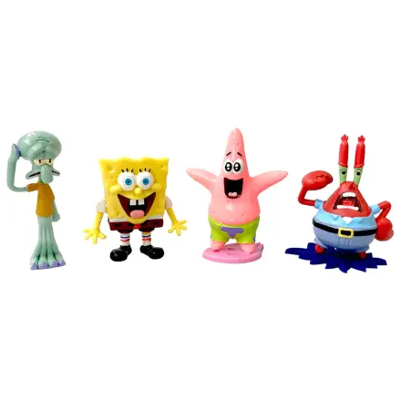 Sponge Bob balení 4 figurek fotografii produktu