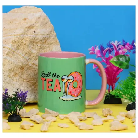 SpongeBob Spill the Tea hrnek s barevným vnitřkem 325 ml fotografii produktu