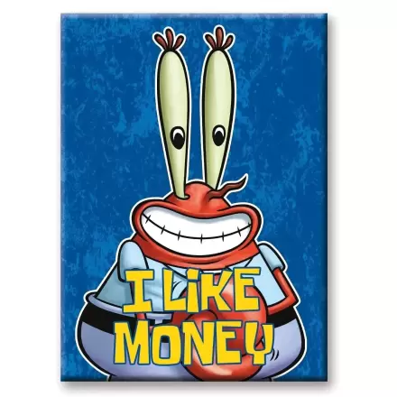 SPONGEBOB SQUAREPANTS I Like Money Magnet 6,3 x 8,9 cm Magnet fotografii produktu