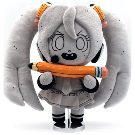 SpongeBob SquarePants x Hatsune Miku plyšová figurka DoodleBob Miku 22 cm fotografii produktu