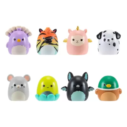 Squishmallow Squish a longs Mini Figurky Balení 8 kusů Styl 4 3 cm fotografii produktu
