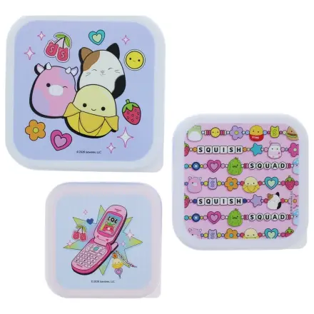 Squishmallows Snack Boxy 3-balení fotografii produktu