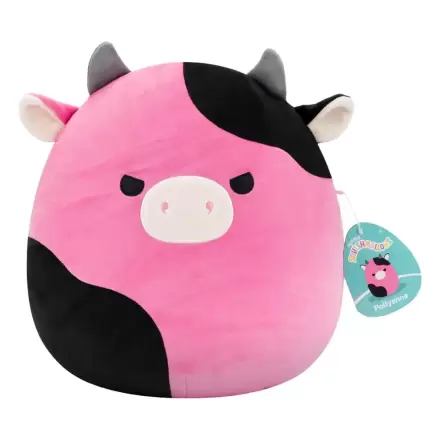 Plyšová figurka Squishmallows Pollyanna the Black and Pink Cow 30 cm fotografii produktu