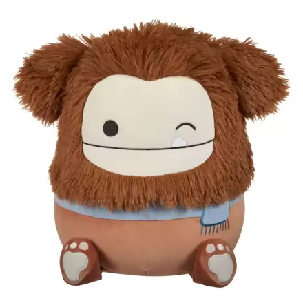 Squishmallows plyšová figurka mrkající hnědý Bigfoot se šálou Benny 30 cm fotografii produktu