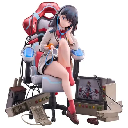 SSSS. Gridman Universe F:NEX PVC Socha Rikka Takarada Gaming Chair Ver. 19 cm fotografii produktu