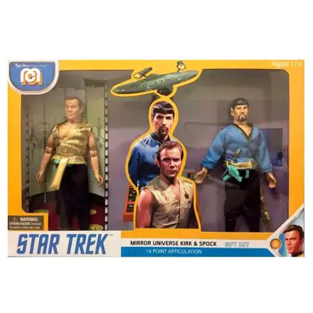 Star Trek akční figurky 2-Pack Mirror Universe Spock & Kirk 20 cm termékfotója