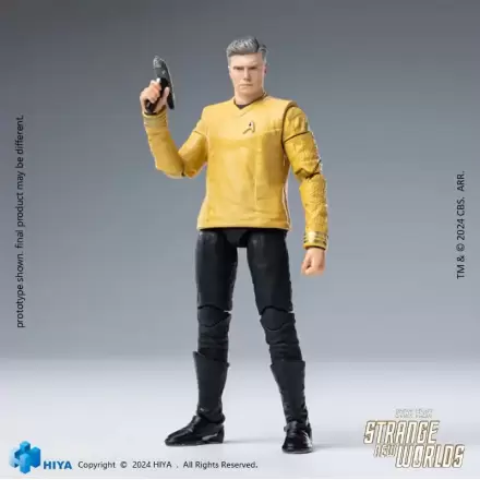 Star Trek Strange New Worlds Exquisite Mini Series Akční figurka 1/18 Pike 11 cm termékfotója