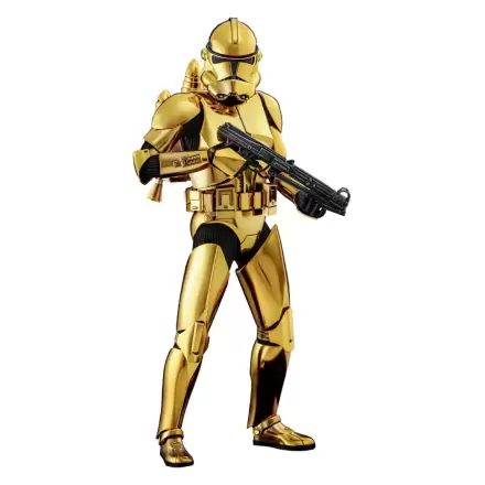 Sběratelská figurka Star Wars 1/6 Clone Trooper (Gold Chrome Version) Exclusive 30 cm termékfotója