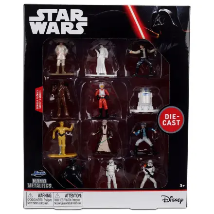 Star Wars pack 12 kovových figurek 4 cm fotografii produktu