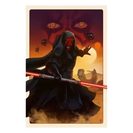 Star Wars Art Print Darth Maul: The Phantom Menace 41 x 61 cm - bez rámu termékfotója