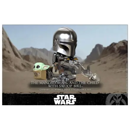 Star Wars Cosbaby Wave 1 The Mandalorian & The Child Swoop Bike fotografii produktu