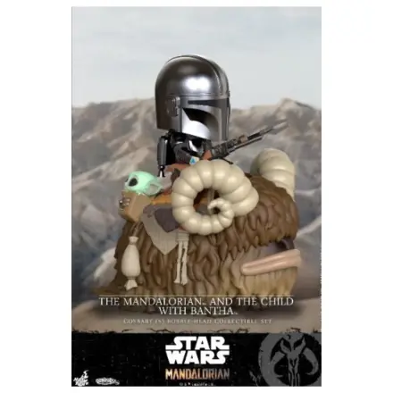 Star Wars Cosbaby Wave 3 The Mandalorian & The Child with Bantha fotografii produktu