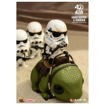Star Wars Cosbaby Wave 5 Sandtrooper & Dewback fotografii produktu