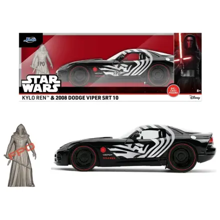 Star Wars Diecast Model 1:24 Kylo Ren Dodge Viper SRT10 2008 fotografii produktu