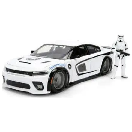 Star Wars Kovový model 1:24 Stormtrooper Dodge Charger SRT Hellcat fotografii produktu
