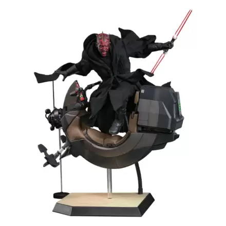 Star Wars Episode I Movie Masterpiece akční figurka 1/6 Darth Maul se Sith Speederem 29 cm termékfotója