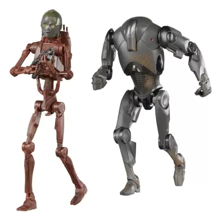 Star Wars Episode II Black Series akční figurka 2-Pack C-3PO (B1 Battle Droid Body) & Super Battle Droid 15 cm termékfotója