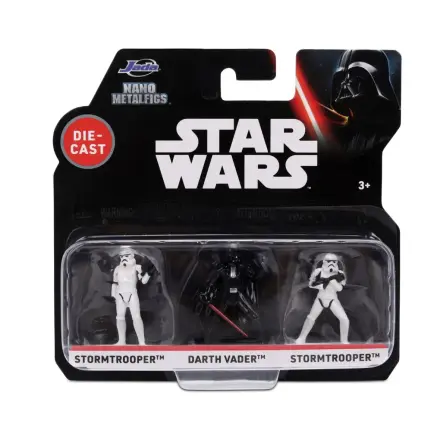 Star Wars Nano Mini Figurky 3-balení 4 cm fotografii produktu
