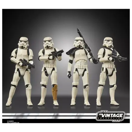 Star Wars Remnant Stormtrooper Multipack 4 figurky Vintage Coll. 10 cm fotografii produktu