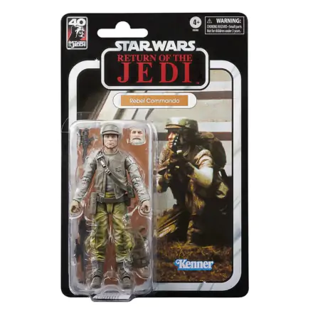 Star Wars Epizoda VI 40. výročí Black Series akční figurka Rebel Commando 15 cm termékfotója