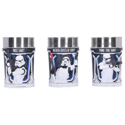 Star Wars Stormtrooper sada 3 panáků fotografii produktu