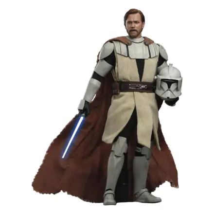 Star Wars The Clone Wars akční figurka 1/6 Obi-Wan Kenobi 30 cm fotografii produktu