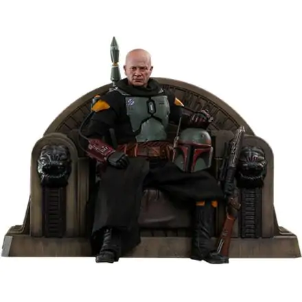 Star Wars The Mandalorian Akční figurka 1/6 Boba Fett (Repaint Armor) a Trůn 30 cm fotografii produktu