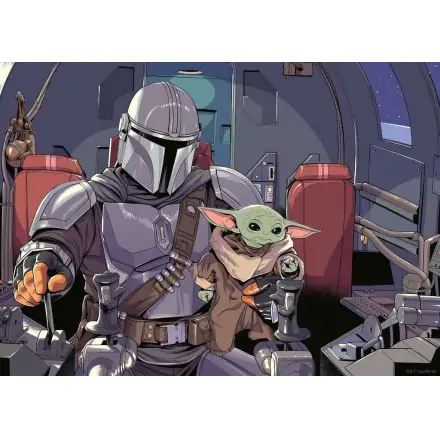 Star Wars The Mandalorian Puzzle Cartoon (1000 dílků) termékfotója