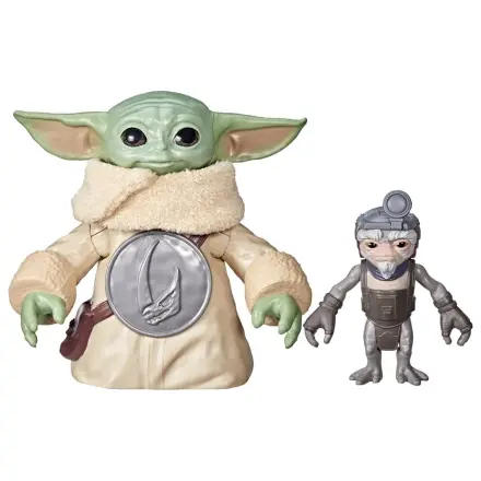 Star Wars: The Mandalorian & Grogu Elektronická akční figurka Huggin' Grogu & Anzellan 17 cm fotografii produktu