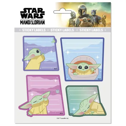 Star Wars The Mandalorian Grogu prémiové samolepící etikety fotografii produktu