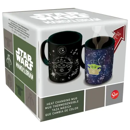Star Wars The Mandalorian hrnek měnící barvu Grogu 325 ml fotografii produktu