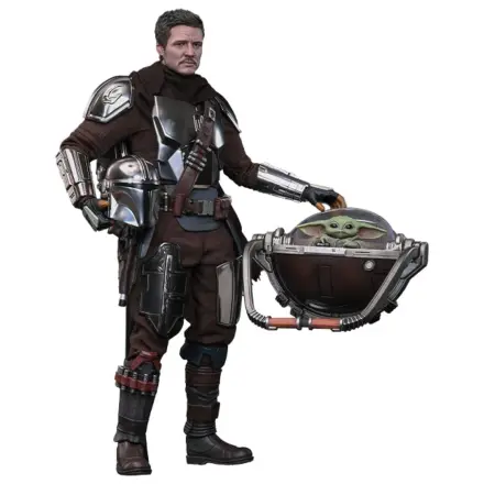 Star Wars: The Mandalorian & Grogu Movie Masterpiece akční figurka 1/6 The Mandalorian a Grogu (Deluxe Version) 31 cm fotografii produktu