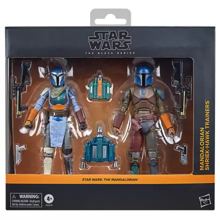 Star Wars The Mandalorian - Mandalorian & Shriek-Hawk Trainers sada 2 figurky 15 cm termékfotója