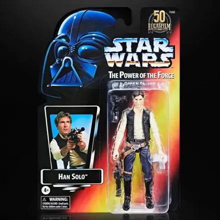 Star Wars Black Series The Power of the Force akční figurka 2021 Han Solo Exclusive 15 cm termékfotója