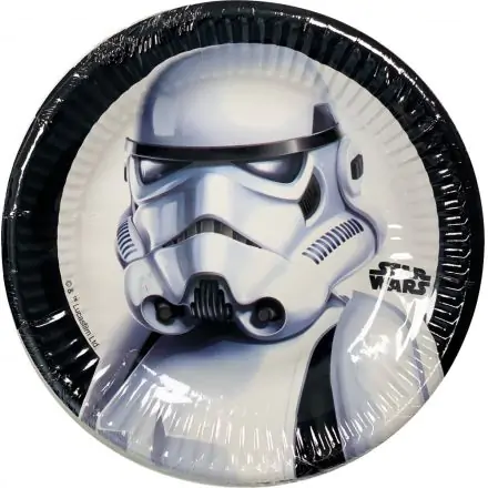 Star Wars Troopers Papírové talíře 8 ks 19.5 cm fotografii produktu
