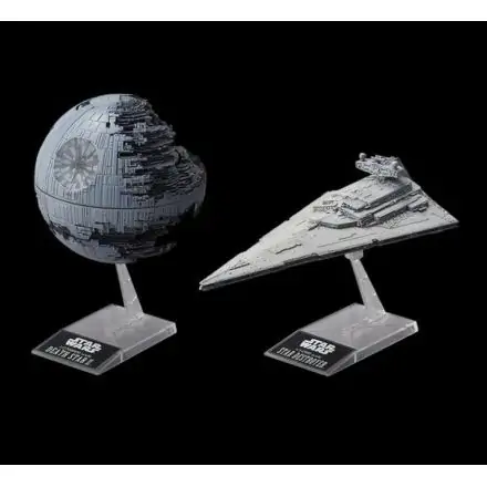 Star Wars Model Kit Hvězda smrti II & Imperial Star Destroyer fotografii produktu