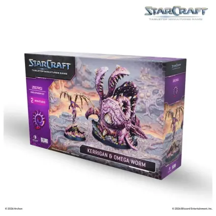 StarCraft TMG Hero Rozšiřující sada Zerg: Kerrigan & Omega Worm fotografii produktu