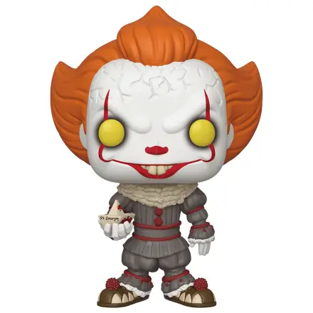 Stephen King's It 2 Super Sized POP! Vinylová figurka Pennywise s lodičkou 25 cm fotografii produktu