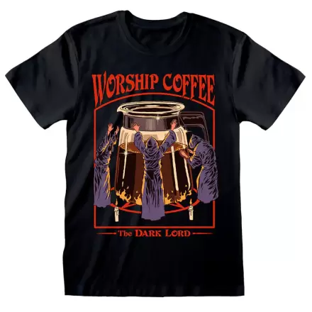 Tričko Steven Rhodes Worship Coffee fotografii produktu