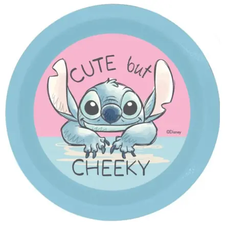 Stitch Cheeky Plastový plochý talíř fotografii produktu