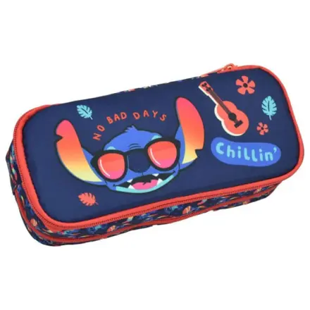 Stitch Chillin' dvoukomorový penál 23,5 cm fotografii produktu
