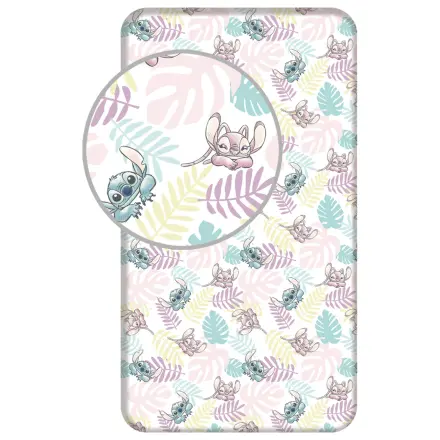 Stitch Leaves Prostěradlo 90x200 cm fotografii produktu