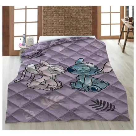 Stitch Lilo and Stitch Love Story prošívaný povlak na peřinu, přikrývka 140x200cm fotografii produktu