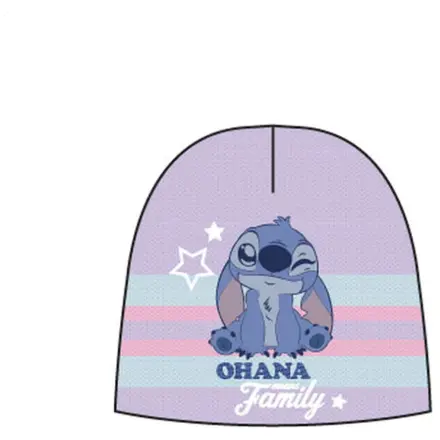 Stitch Ohana Purple dětská čepice 48 cm fotografii produktu