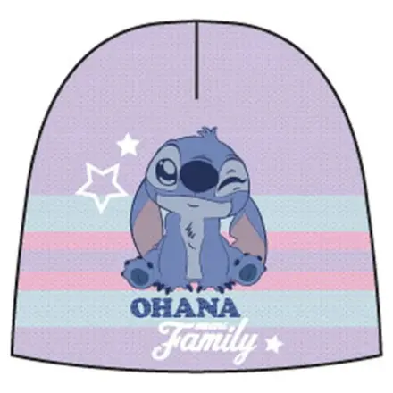 Stitch Ohana Purple dětská čepice 48 cm fotografii produktu